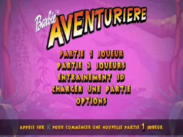 Barbie - Aventuriere (FR) screen shot title